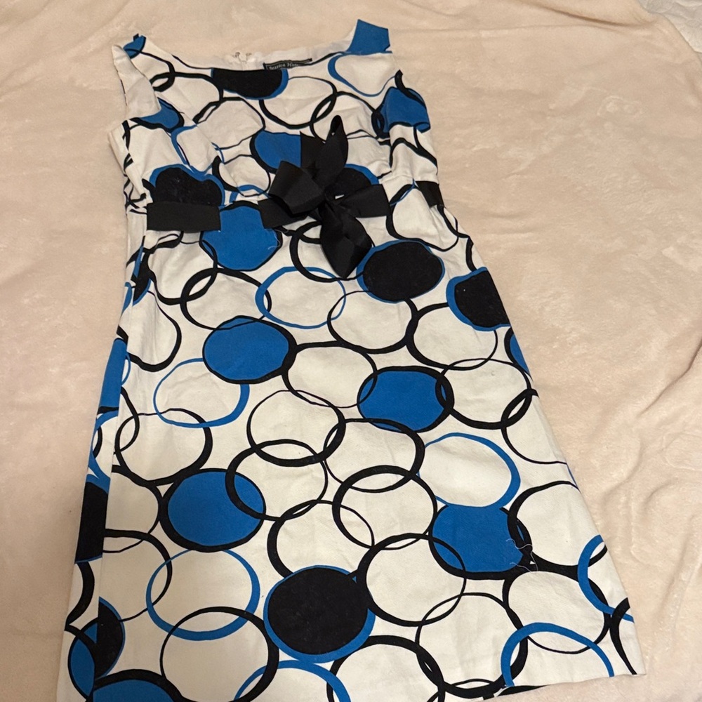 Jessica Howard Elegant White and Black Dress